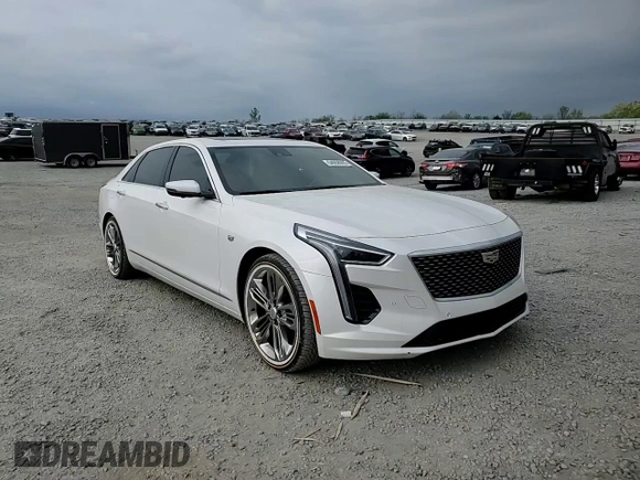 2019 Cadillac CT6 Luxury AWD with VIN 1G6KB5RS7KU123104, listed as a Copart auction lot 54058065 with 75,921 mi miles and Salvage title. Bid and sale history available at DreamBid. Image 13.