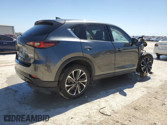 2022 Mazda CX-5 2.5 S Premium Plus Package with VIN JM3KFBEM9N0526771, listed as a Copart auction lot 48773245 with 0 mi miles and Salvage Title. Bid and sale history available at carsss.com. Image 3.