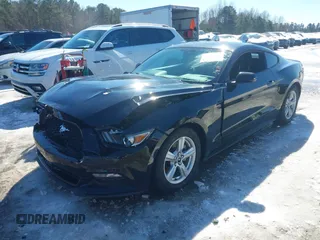 2015 Ford Mustang V6 with VIN 1FA6P8AM3F5379843, listed as a IAAI auction lot 41628091 with 88,272 mi miles and . Bid and sale history available at DreamBid. Image 18.