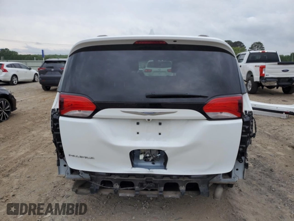 2017 Chrysler Pacifica Touring L with VIN 2C4RC1BG2HR734557, listed as a Copart auction lot 53630065 with 147,955 mi miles and Salvage Title. Bid and sale history available at DreamBid. Image 6.