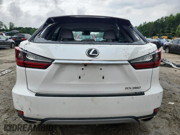 2022 Lexus RX 350 with VIN 2T2HZMDA1NC317474, listed as a Copart auction lot 64404595 with 45,805 mi miles and Salvage title. Bid and sale history available at DreamBid. Image 6.