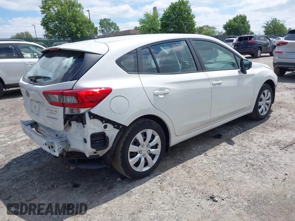 2022 Subaru Impreza with VIN 4S3GTAB6XN3710395, listed as a IAAI auction lot 42289903 with 52,926 mi miles and . Bid and sale history available at DreamBid. Image 4.