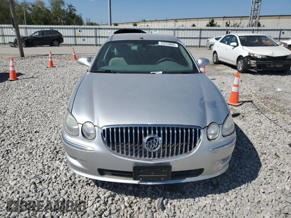 2009 Buick LaCrosse CX with VIN 2G4WC582891177879, listed as a Copart auction lot 72253804 with 92,214 mi miles and Clean Title. Bid and sale history available at carsss.com. Image 5.
