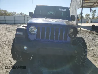 2018 Jeep Wrangler Unlimited Sport z VIN 1C4HJXDN6JW201107, wystawiony jako Copart lot #81801164 z przebiegiem 69 956 mil mil oraz Szkoda całkowita • Salvage title. Historia ofert i sprzedaży dostępna na DreamBid. Obrazek 5.