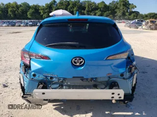 2021 Toyota Corolla Hatchback SE with VIN JTND4MBE5M3135173, listed as a Copart auction lot 60318104 with 55,308 mi miles and Salvage Title. Bid and sale history available at carsss.com. Image 6.