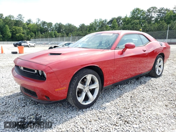 2016 Dodge Challenger SXT Plus with VIN 2C3CDZAG3GH345826, listed as a Copart auction lot 59135335 with 38,345 mi miles and Salvage title. Bid and sale history available at DreamBid. Image 1.