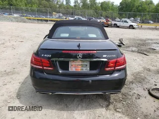 2015 Mercedes-Benz E 400 with VIN WDDKK6FFXFF295735, listed as a Copart auction lot 52134483 with 36,835 mi miles and Salvage title. Bid and sale history available at DreamBid. Image 6.