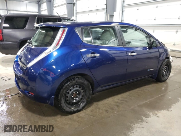 2016 Nissan LEAF S with VIN 1N4BZ0CP5GC308626, listed as a Copart auction lot 42102433 with 65,657 mi miles. Bid and sale history available at carsss.com. Image 3.