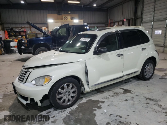 2007 Chrysler PT Cruiser Limited z VIN 3A8FY68857T602494, wystawiony jako Copart lot #45402075 z przebiegiem 123 122 mil mil oraz Szkoda całkowita • Salvage title. Historia ofert i sprzedaży dostępna na DreamBid. Obrazek 1.