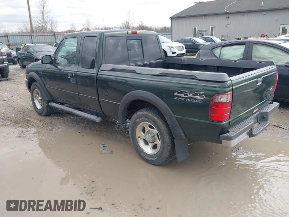 2001 Ford Ranger XL Fleet with VIN 1FTZR15EX1PB75470, listed as a IAAI auction lot 41833450 with 140,579 mi miles. Bid and sale history available at carsss.com. Image 3.