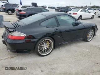 2001 Porsche 911 Carrera S with VIN WP0AB29961S685610, listed as a Copart auction lot 78755044 with 0 mi miles and Salvage Title. Bid and sale history available at carsss.com. Image 3.