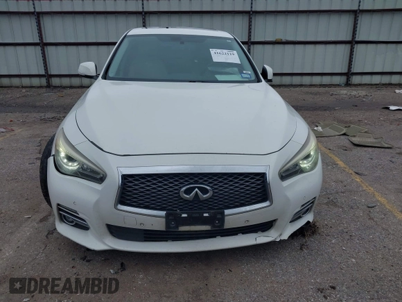 2014 Infiniti Q50 Sport with VIN JN1BV7AP1EM688494, listed as a IAAI auction lot 41622119 with 152,881 mi miles and . Bid and sale history available at DreamBid. Image 12.