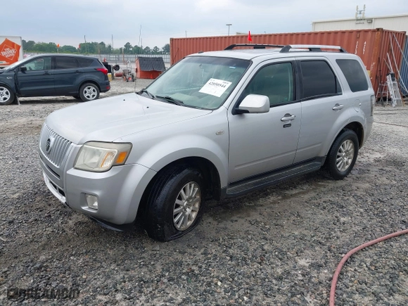 2009 Mercury Mariner Premier with VIN 4M2CU87G59KJ25154, listed as a IAAI auction lot 42050544 with 210,905 mi miles. Bid and sale history available at carsss.com. Image 2.