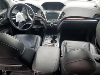 2016 Acura MDX with VIN 5FRYD3H2XGB003612, listed as a Copart auction lot 45007935 with 101,143 mi miles and Salvage Title. Bid and sale history available at carsss.com. Image 8.