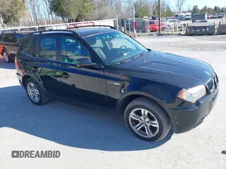 2006 BMW X3 3.0i with VIN WBXPA93446WG91382, listed as a IAAI auction lot 41911860 with 242,210 mi miles. Bid and sale history available at carsss.com. Image 1.