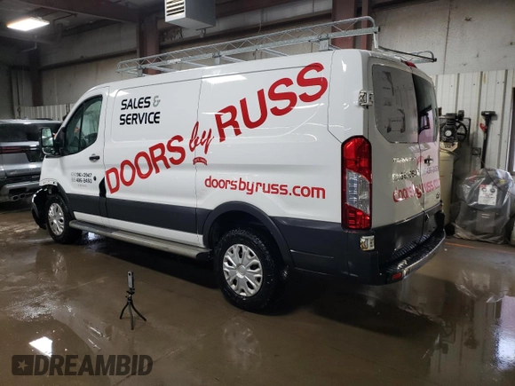 2018 Ford Transit z VIN 1FTYR1YM5JKA58794, wystawiony jako Copart lot #51187265 z przebiegiem 121 489 mil mil oraz Szkoda całkowita • Salvage title. Historia ofert i sprzedaży dostępna na DreamBid. Obrazek 2.