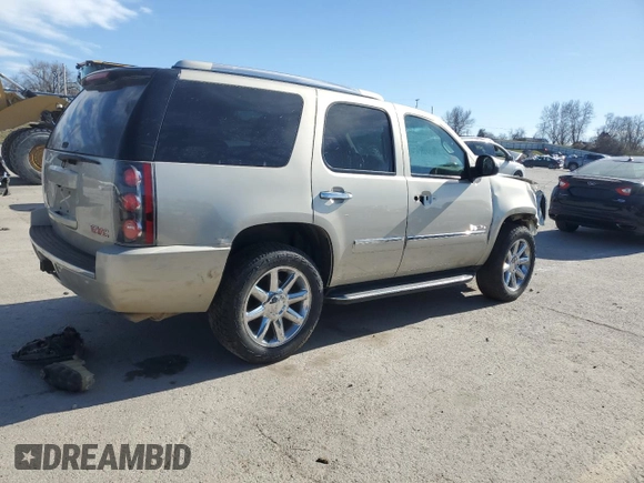 2013 GMC Yukon Denali with VIN 1GKS2EEF2DR149576, listed as a Copart auction lot 49280345 with 151,075 mi miles and Salvage Title. Bid and sale history available at carsss.com. Image 3.