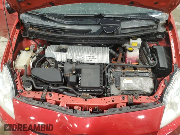 2010 Toyota Prius II with VIN JTDKN3DU6A0124753, listed as a Copart auction lot 50906875 with 161,499 mi miles and Non Repairable. Bid and sale history available at DreamBid. Image 11.