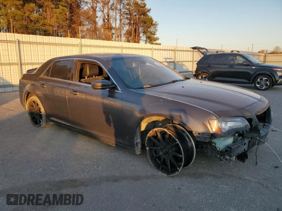 2013 Chrysler 300 with VIN 2C3CCABT7DH612039, listed as a Copart auction lot 87598845 with 129,713 mi miles and Salvage Title. Bid and sale history available at carsss.com. Image 4.