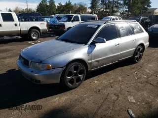 1999 Audi A4 с VIN WAUGB28D9XA326487, выставлен на аукционе Copart как лот 80556424 с пробегом 255 794 миль миль и Списание • Salvage title. История ставок и продаж доступна на DreamBid. Изображение 1.