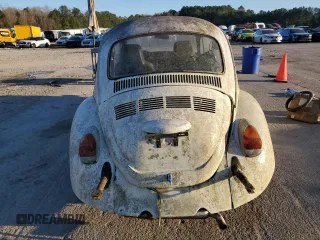 1975 Volkswagen Beetle with VIN 1342531579, listed as a Copart auction lot 46537415 with 48,724 mi miles and Clean Title. Bid and sale history available at DreamBid. Image 6.