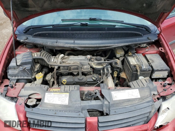 2006 Dodge Grand Caravan SE with VIN 1D4GP24RX6B672811, listed as a Copart auction lot 55398985 with 218,803 mi miles and Clean Title. Bid and sale history available at DreamBid. Image 12.