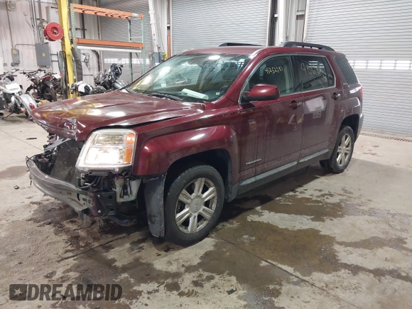 2016 GMC Terrain SLE with VIN 2GKFLTEK2G6225118, listed as a IAAI auction lot 41252997 with 98,682 mi miles. Bid and sale history available at carsss.com. Image 18.