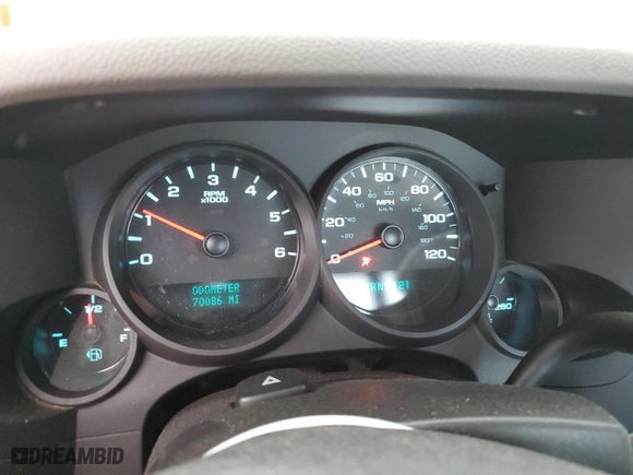 2013 Chevrolet Silverado 1500 Work Truck with VIN 1GCNKPEA6DZ256820, listed as a Copart auction lot 82462124 with 70,086 mi miles and Salvage Title. Bid and sale history available at carsss.com. Image 9.