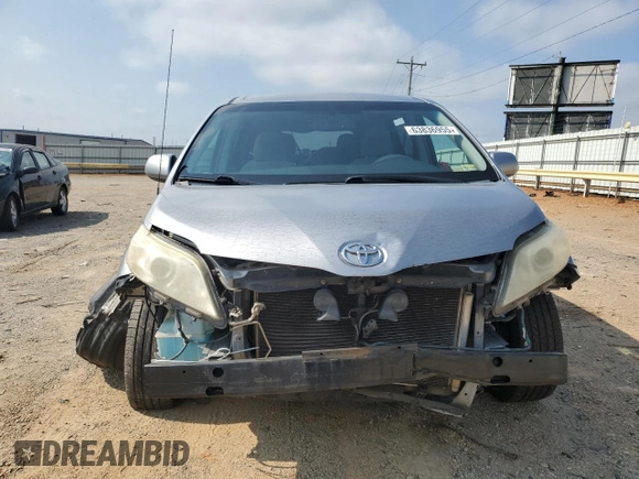 2012 Toyota Sienna LE AAS with VIN 5TDKK3DC8CS193671, listed as a Copart auction lot 63836955 with 257,868 mi miles and Salvage title. Bid and sale history available at DreamBid. Image 5.