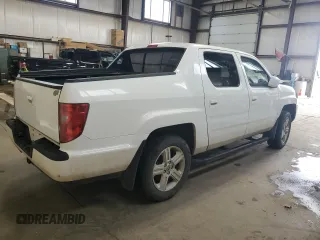 2012 Honda Ridgeline RTL with VIN 5FPYK1F59CB501178, listed as a Copart auction lot 60634535 with 165,766 mi miles and Salvage title. Bid and sale history available at DreamBid. Image 3.