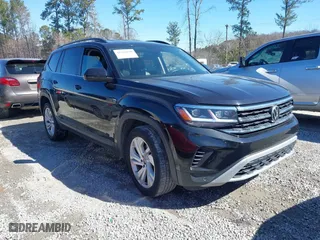 2021 Volkswagen Atlas 3.6L V6 SE w/Technology with VIN 1V2HR2CA0MC577932, listed as a IAAI auction lot 41644198 with 86,630 mi miles. Bid and sale history available at carsss.com. Image 1.