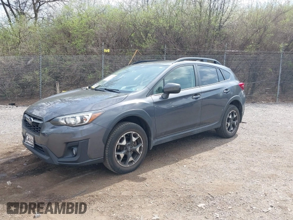 2020 Subaru Crosstrek Premium with VIN JF2GTAEC6L8202279, listed as a IAAI auction lot 41923723 with 49,734 mi miles. Bid and sale history available at carsss.com. Image 2.