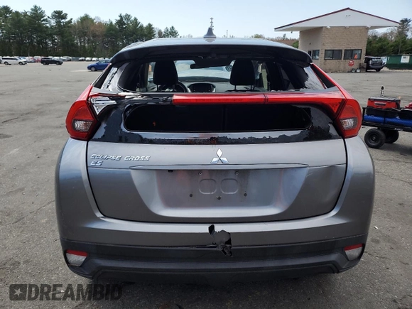 2020 Mitsubishi Eclipse Cross ES with VIN JA4AS3AA3LZ033964, listed as a Copart auction lot 54377445 with 90,425 mi miles and Salvage title. Bid and sale history available at DreamBid. Image 6.