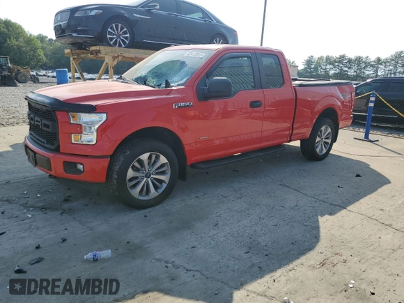 2017 Ford F-150 XL z VIN 1FTEX1EP8HKC57372, wystawiony jako Copart lot #62413915 z przebiegiem 99 331 mil mil oraz Szkoda całkowita • Salvage title. Historia ofert i sprzedaży dostępna na DreamBid. Obrazek 1.