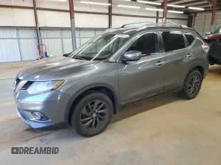 2015 Nissan Rogue SV with VIN 5N1AT2MVXFC857734, listed as a Copart auction lot 53336975 with 170,944 mi miles and Salvage Title. Bid and sale history available at DreamBid. Image 1.