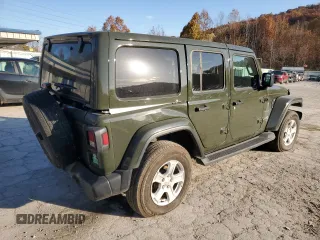 2023 Jeep Wrangler Sahara with VIN 1C4HJXEN2PW624757, listed as a Copart auction lot 78239614 with 46,254 mi miles and Salvage Title. Bid and sale history available at carsss.com. Image 3.