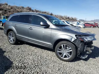 2014 Audi Q7 Premium Plus with VIN WA1LMAFE9ED014273, listed as a Copart auction lot 45994825 with Not provided miles and Salvage title. Bid and sale history available at DreamBid. Image 4.