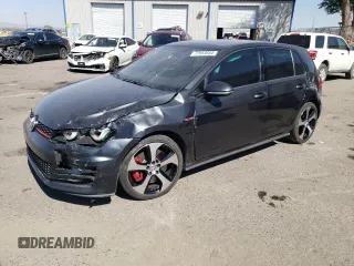 2016 Volkswagen GTI Autobahn z VIN 3VW547AU4GM025394, wystawiony jako Copart lot #72953044 z przebiegiem 58 800 mil mil oraz Szkoda całkowita • Salvage title. Historia ofert i sprzedaży dostępna na DreamBid. Obrazek 1.