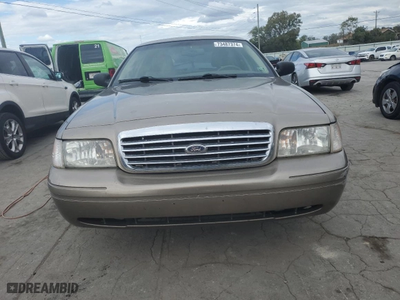 2005 Ford Crown Victoria LX with VIN 2FAFP74W95X147431, listed as a Copart auction lot 73487374 with 203,107 mi miles and Non Repairable. Bid and sale history available at carsss.com. Image 5.
