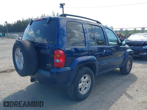2002 Jeep Liberty Limited with VIN 1J8GL58K02W216495, listed as a IAAI auction lot 42159525 with 167,574 mi miles and . Bid and sale history available at carsss.com. Image 4.