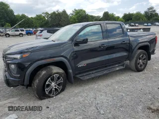 2023 GMC Canyon 4WD AT4 with VIN 1GTP6DEK5P1266181, listed as a Copart auction lot 60084855 with 11,737 mi miles and Clean title. Bid and sale history available at DreamBid. Image 1.