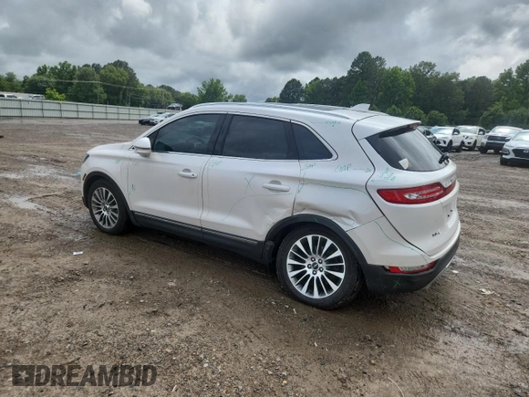 2018 Lincoln MKC Reserve with VIN 5LMCJ3C98JUL12561, listed as a Copart auction lot 58420665 with 66,790 mi miles and Salvage title. Bid and sale history available at DreamBid. Image 2.