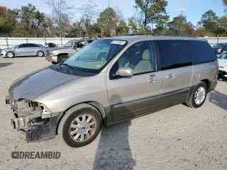 2002 Ford Windstar LTD with VIN 2FMDA58402BB70357, listed as a Copart auction lot 82145564 with 163,065 mi miles and Salvage Title. Bid and sale history available at carsss.com. Image 1.