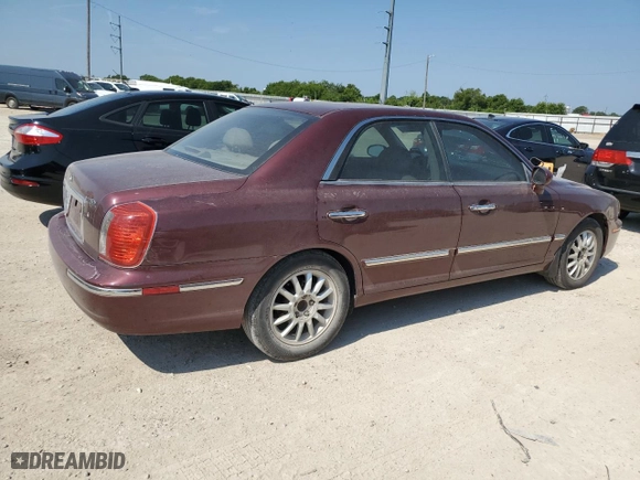 2005 Hyundai XG350 with VIN KMHFU45E75A377223, listed as a Copart auction lot 62759394 with NaN miles and Clean Title. Bid and sale history available at carsss.com. Image 3.