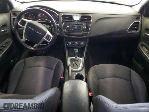 2014 Chrysler 200 Touring with VIN 1C3CCBBBXEN185333, listed as a Copart auction lot 57068685 with 130,402 mi miles and Salvage title. Bid and sale history available at DreamBid. Image 8.