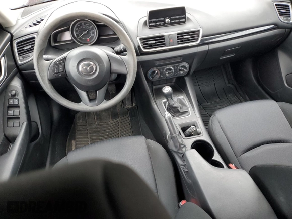 2014 Mazda 3 i SV with VIN JM1BM1T74E1148567, listed as a Copart auction lot 50977115 with 85,792 mi miles and Salvage Title. Bid and sale history available at DreamBid. Image 8.