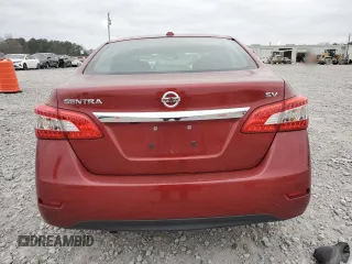 2015 Nissan Sentra SV with VIN 3N1AB7AP8FY315715, listed as a Copart auction lot 49109555 with 175,674 mi miles and Salvage Title. Bid and sale history available at carsss.com. Image 6.