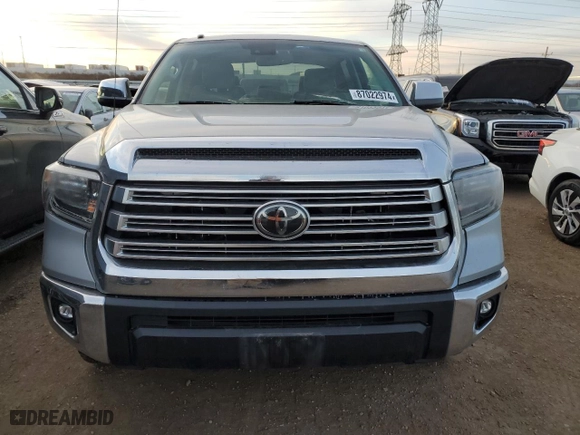 2018 Toyota Tundra 4WD SR5 with VIN 5TFHW5F18JX739432, listed as a Copart auction lot 87022974 with 110,203 mi miles and Salvage Title. Bid and sale history available at carsss.com. Image 5.