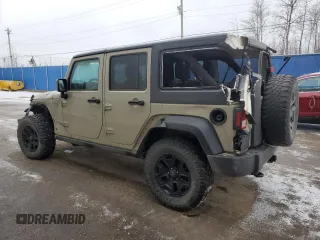 2018 Jeep Wrangler JK Unlimited Sport with VIN 1C4BJWDG8JL803235, listed as a Copart auction lot 87883525 with 275,489 mi miles and Salvage Title. Bid and sale history available at carsss.com. Image 2.