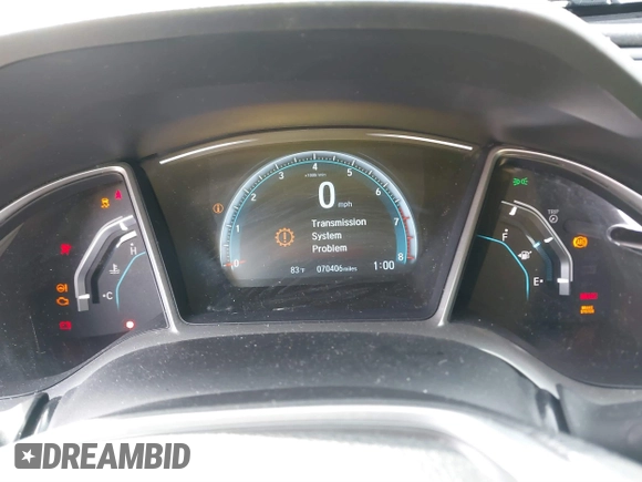 2016 Honda Civic Sedan EX with VIN 19XFC2F73GE054122, listed as a IAAI auction lot 41616952 with 70,406 mi miles. Bid and sale history available at carsss.com. Image 7.